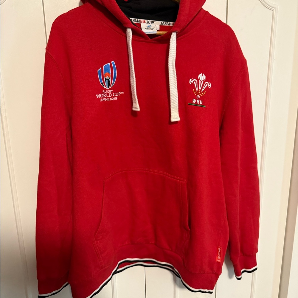 Welsh Rugby Union Red Rugby World Cup Japan  Hoodie